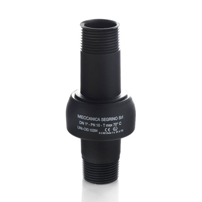Meccanica Segrino - Giunto Isolante maschio/maschio PN10 per gas e acqua / Isolation joint male/male PN10 for gas/water